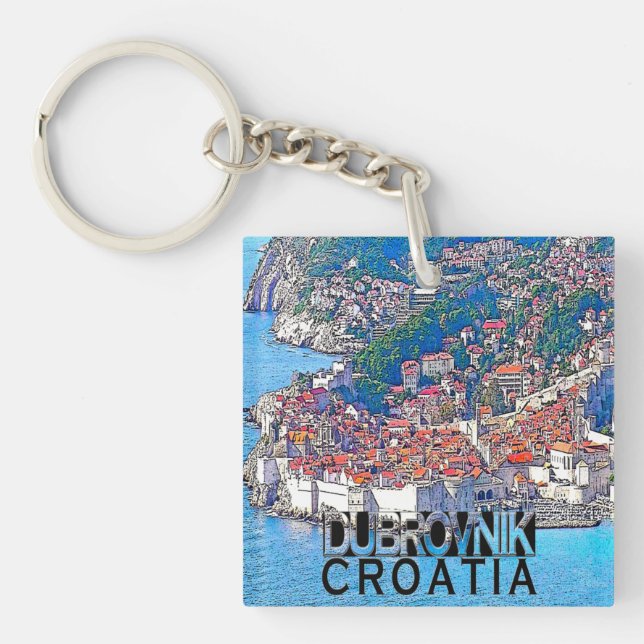Dubrovnik Keychain (Front)