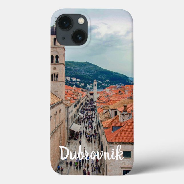 Dubrovnik main street, Croatia Case-Mate iPhone Case (Back)