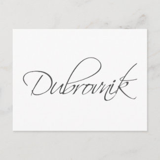 Dubrovnik Postcard