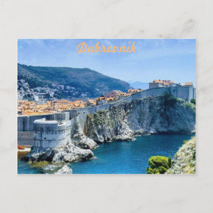 Dubrovnik's Old City Postcard