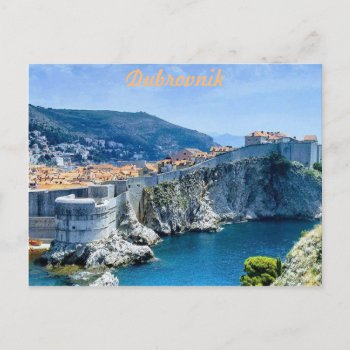 Dubrovnik's Old City Postcard by tmurray13 at Zazzle