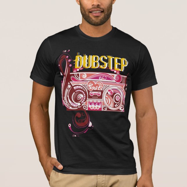DUBSTEP BOOM BOX T-Shirt (Front)