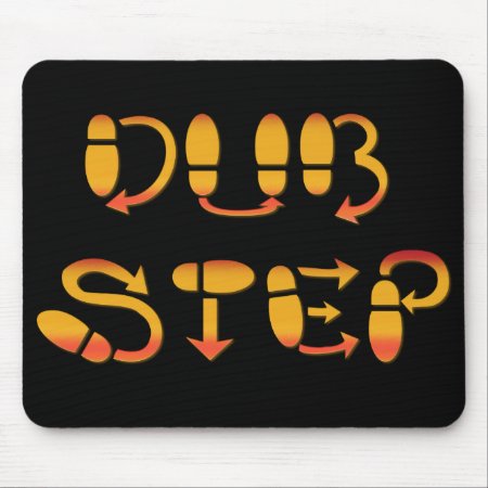 Dubstep Dance Footwork Mouse Pad