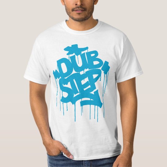 Dubstep FatCap Sky Blue T-Shirt