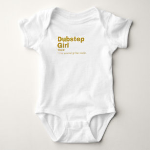 Dubstep Girl - Dubstep Baby Bodysuit
