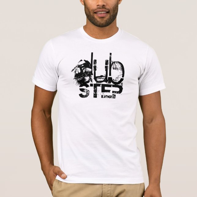 DUBSTEP Limited Edition White Top (Front)
