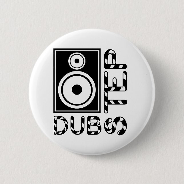 Dubstep Loudspeaker E Button (Front)