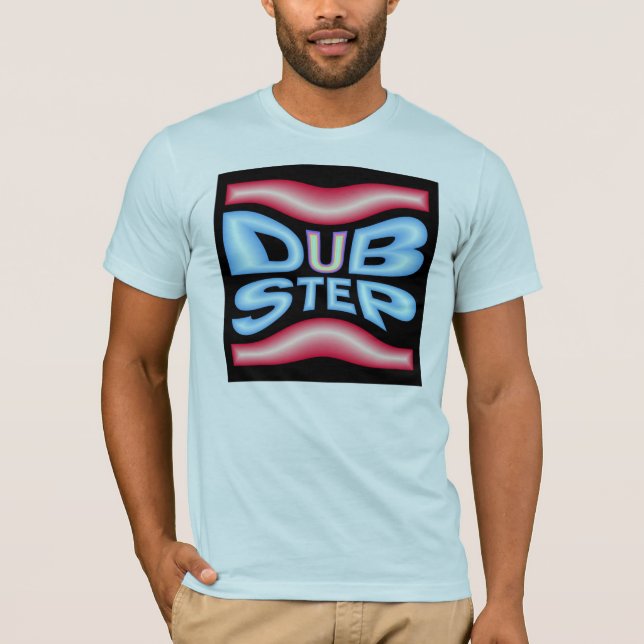 DUBSTEP Neon Speaker Warp T-Shirt (Front)