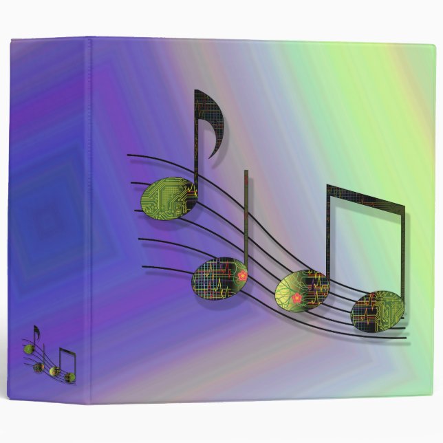 Dubstep Notes Binder (Front/Spine)
