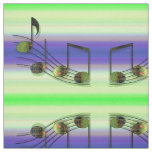 Dubstep Notes Fabric