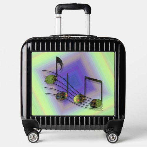Dubstep Notes Luggage