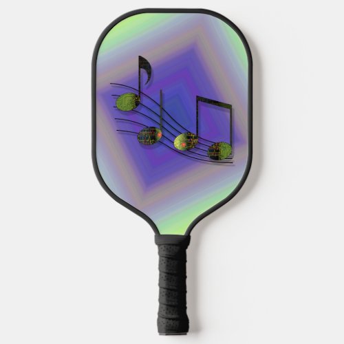 Dubstep Notes Pickleball Paddle