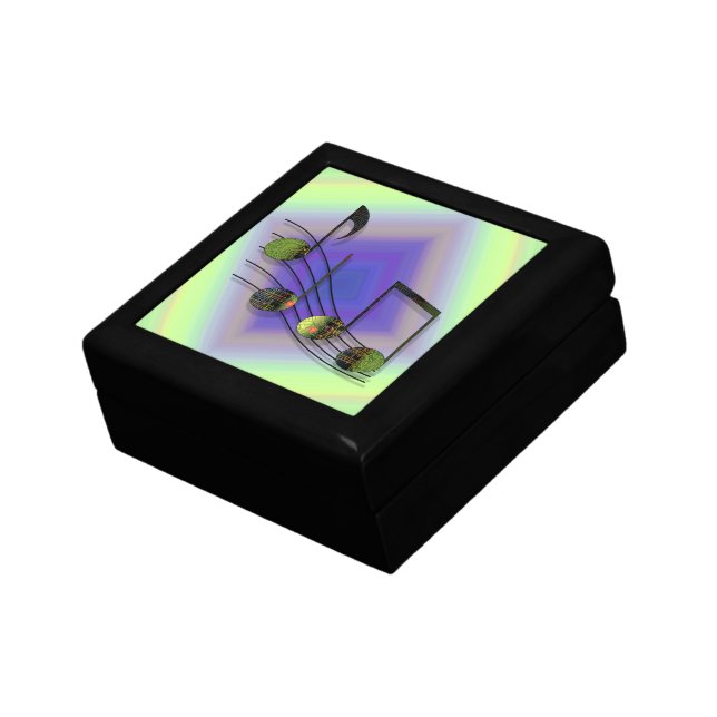 Dubstep Notes Tile Box (Side)
