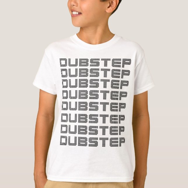 Dubstep Text T-Shirt (Front)