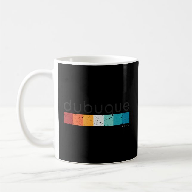 Dubuque Iowa Coffee Mug (Left)