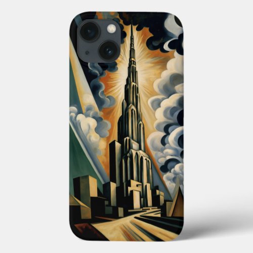 Duby Burj Khalifa Czanne Style phone case