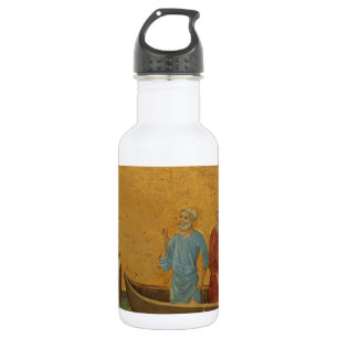 Duccio_di_Buoninsegna_036 Jesus.jpg Stainless Steel Water Bottle