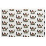 D&#39;Uccle Bantams:  Mille Fleur Fabric