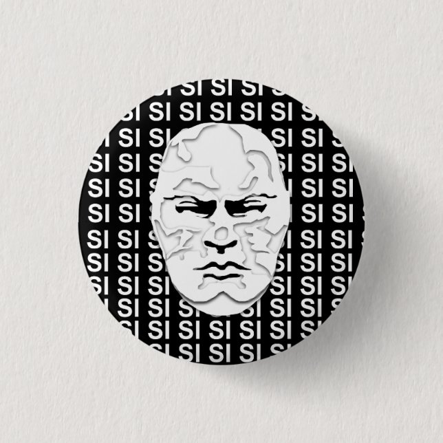 DUCE SI PINBACK BUTTON (Front)