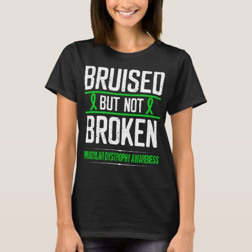 Duchenne Muscular Dystrophy Awareness Bruised T_Shirt