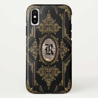 Duchess Grande Knight Victorian pretty monogram iPhone X Case