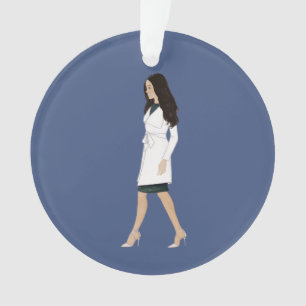Duchess Meghan Sussex Royal Engagement 2017 Ornament