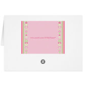 Duchess Modern Circles Name Card (Back Horizontal)