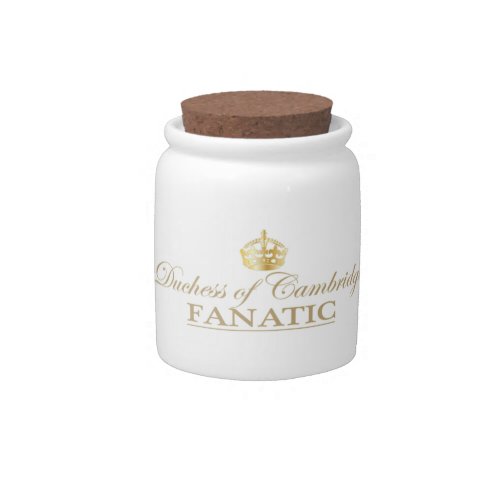 Duchess of Cambridge Fanatic Candy Jar