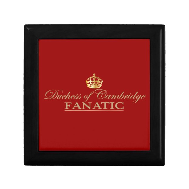 Duchess of Cambridge Fanatic Jewelry Box (Front)