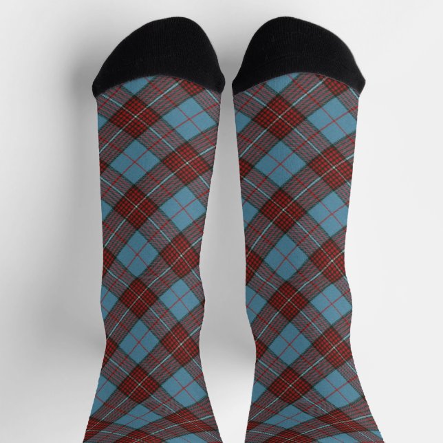 Duchess of Kent Modern Original Scottish Tartan Socks (Top)