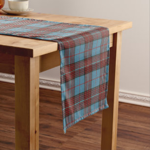 Duchess of Kent Modern Scottish Tartan Short Table Runner