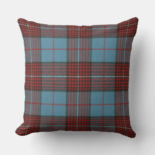 Duchess of Kent Original Tartan Square Throw Pillow