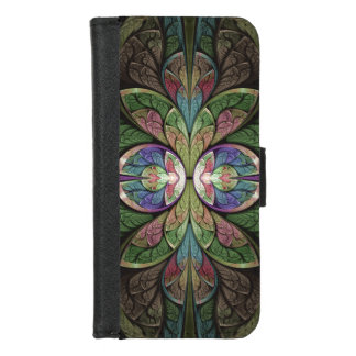 Duchess of Sauchiehall Abstract Stained Glass iPhone 8/7 Wallet Case