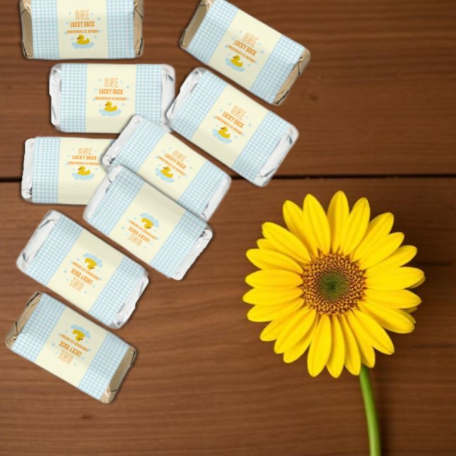 Duck 1st Birthday Hershey's Miniatures (Creator Uploaded)