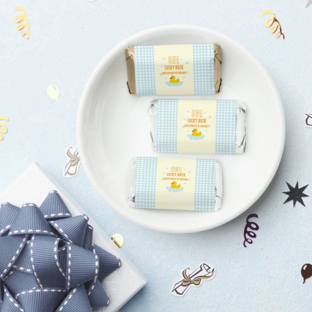 Duck 1st Birthday Hershey's Miniatures (Party)