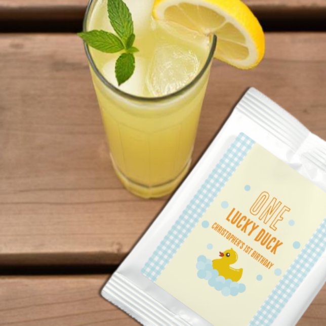 Duck 1st Birthday Lemonade Drink Mix (Creator Uploaded)
