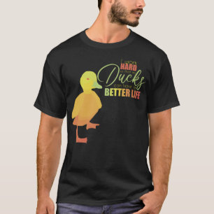 Duck a woman cannot black T-Shirt