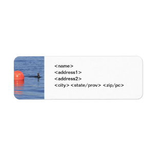 Duck and Buoy Avery Label