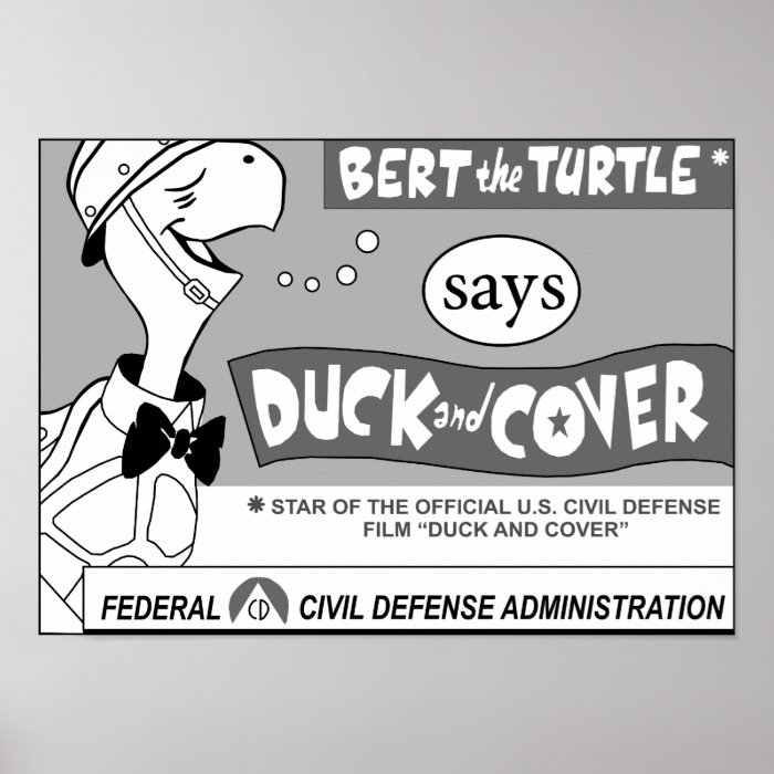 Duck and Cover poster