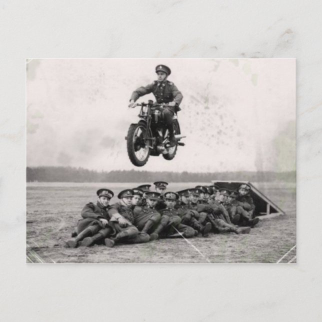 DUCK AND COVER TRAINING. POSTCARD (Front)