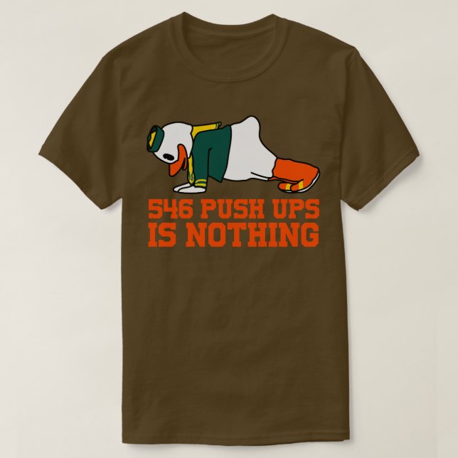 Duck and push up T-Shirt (Design Front)