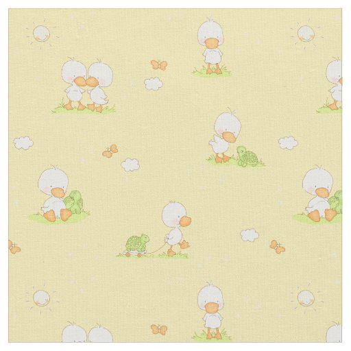 Duck and Turtle Fabric