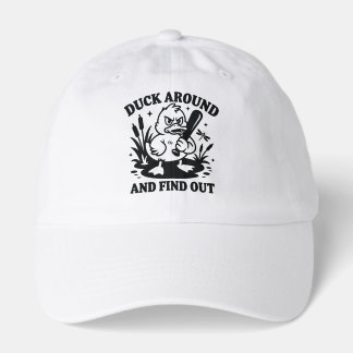 Duck Around and Find Out – Funny Angry Duck FAFO Hat