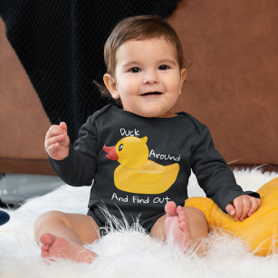 Ducks Jersey Baby Bodysuit