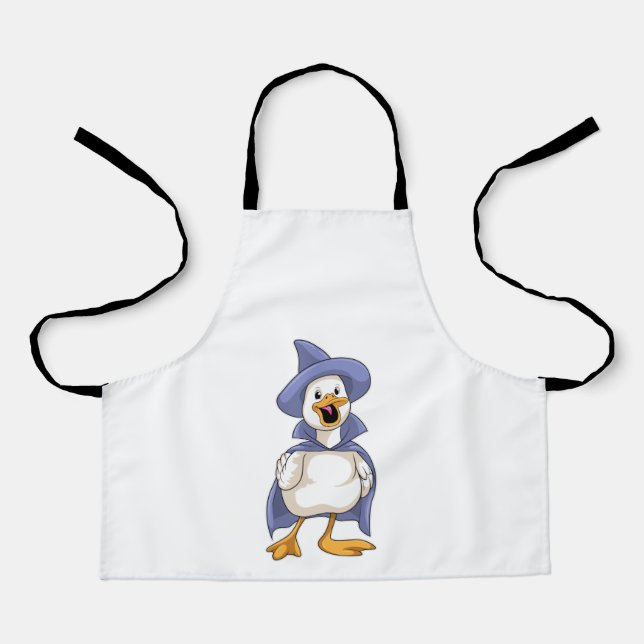 Duck as Witch with Hat Apron (Front)