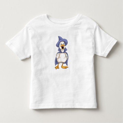 Duck as Witch with Hat Toddler T_shirt