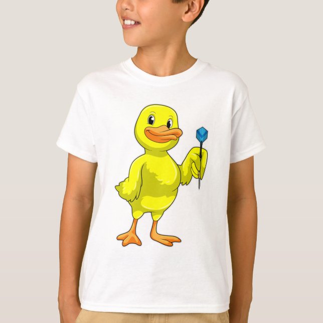 Duck at Darts with Dart T-Shirt (Front)