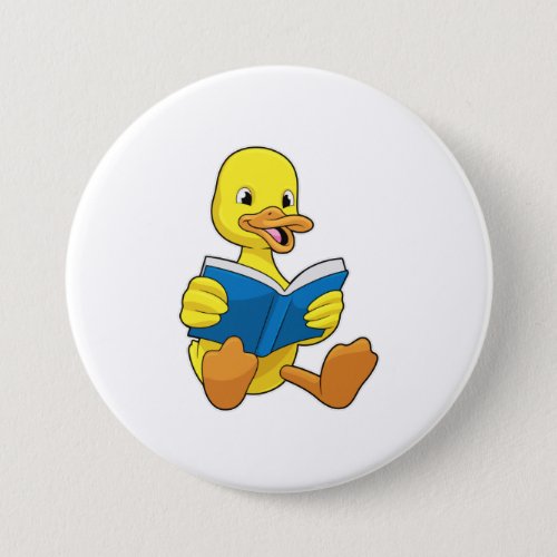 Duck at Reading with Book Button