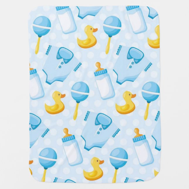Duck Baby Blanket (Front)