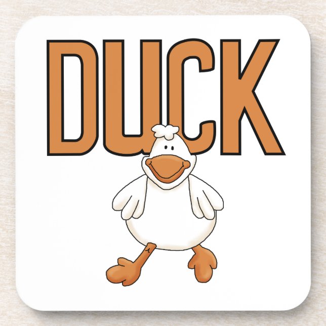 Duck Beverage Coaster (Front)